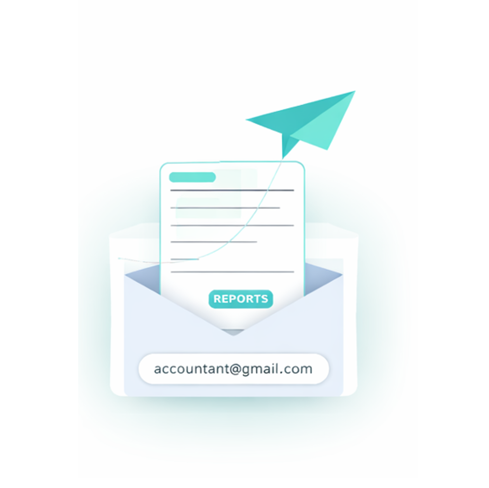 Send reports workflow